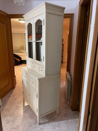 Mueble vitrina (2 modulos)