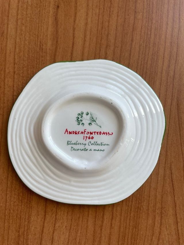 Juego de tazas de café Andrea Fontebasso 1760