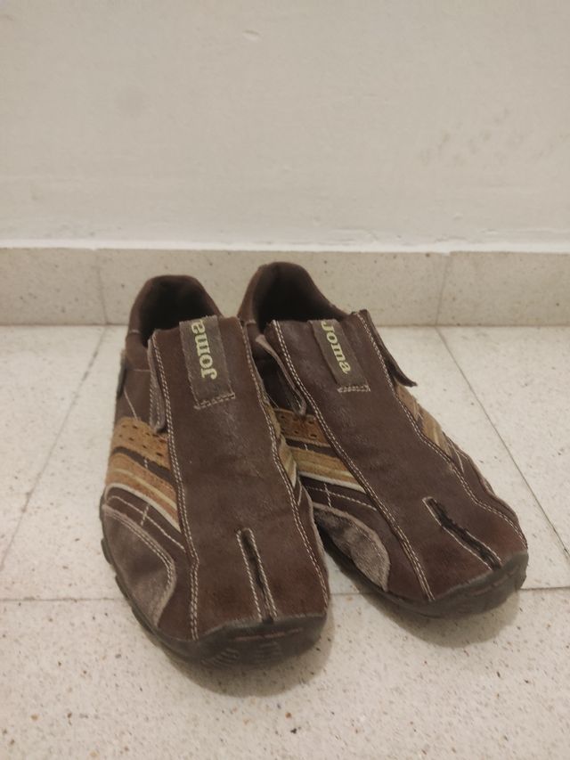 Zapatos piel Joma niño t40