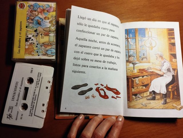 Duendes y El Zapatero Libro+cassette
