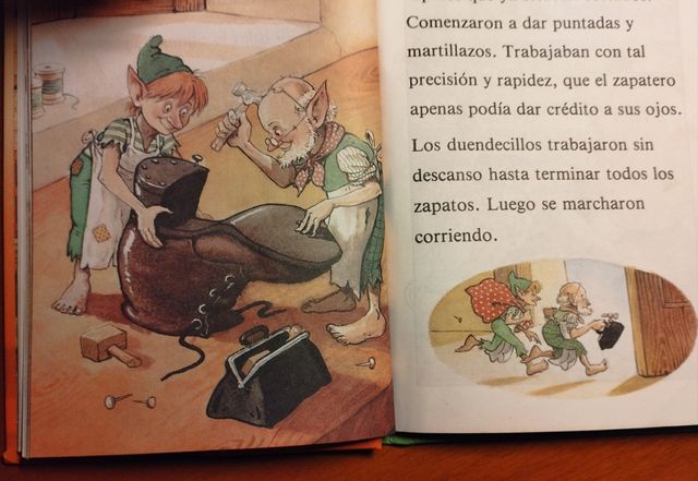 Duendes y El Zapatero Libro+cassette