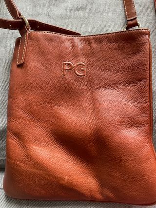 Bandolera purificación garcía de piel