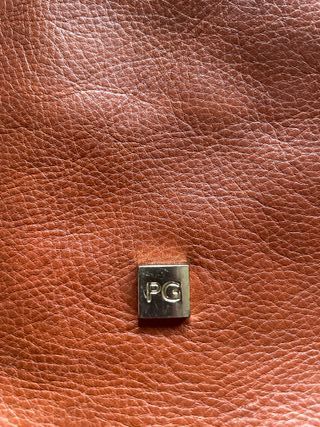 Bandolera purificación garcía de piel