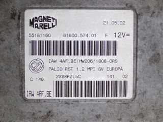 CENTRALITA ECU FIAT 55181160 6160057401