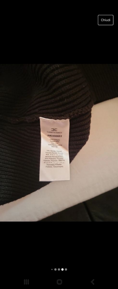 Vestito Elisabetta franchi taglia 46