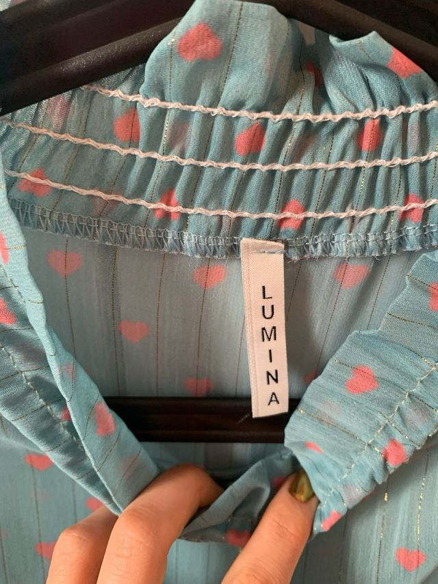 Vestito stampa a cuori