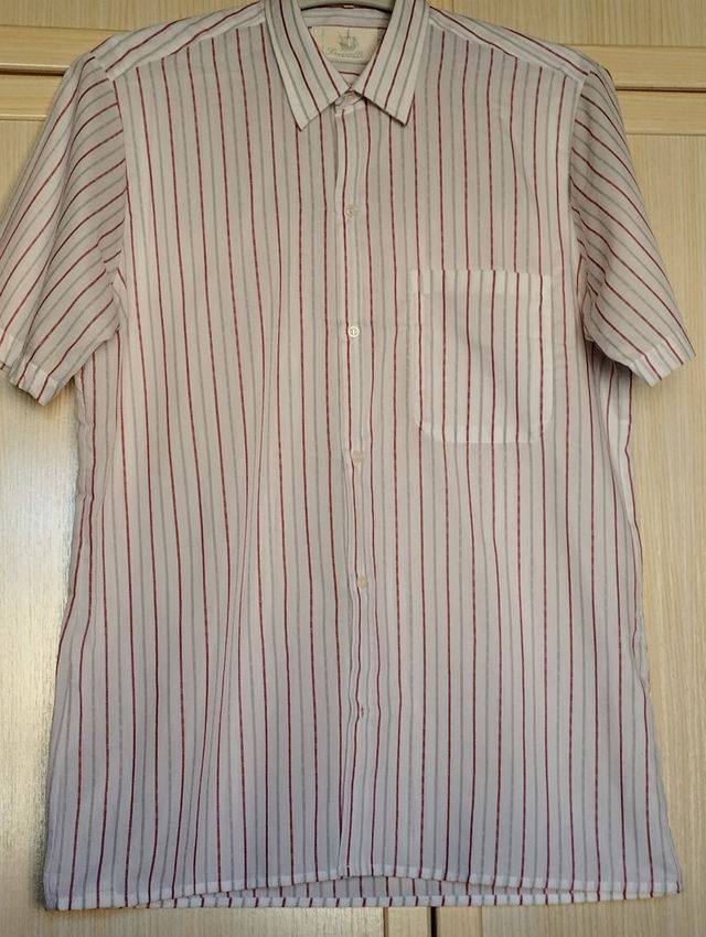 Camisas hombre manga corta.T.39.