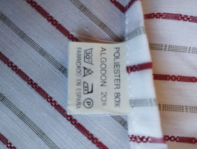 Camisas hombre manga corta.T.39.