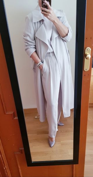 Traje de Gabardina y pantalón T.42