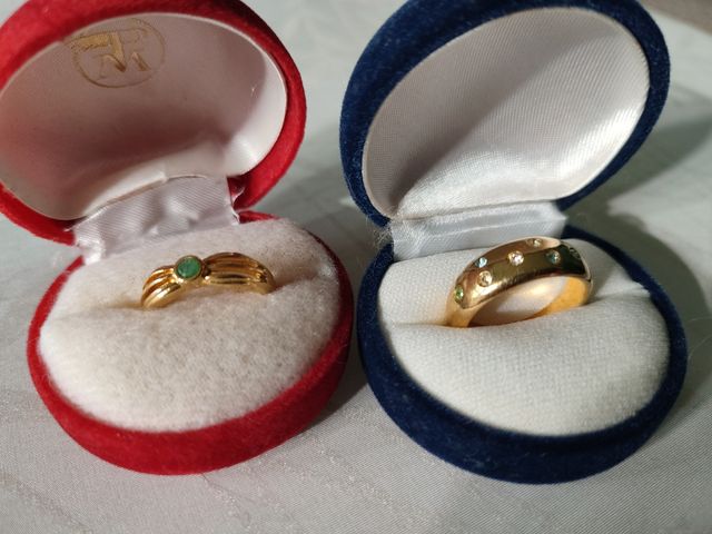 Anelli bigiotteria, 8 pezzi, nuovi e usa