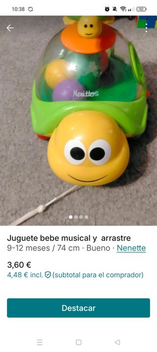 Juguete musicales bebe niño niña