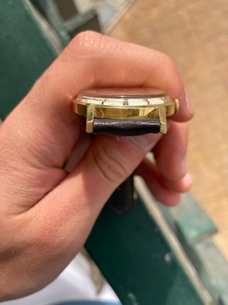 Reloj Tissot visodate bañado en oro (20 micrones)