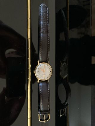 Reloj Tissot visodate bañado en oro (20 micrones)