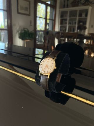 Reloj Tissot visodate bañado en oro (20 micrones)