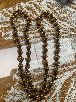 Collar de perlas largo 