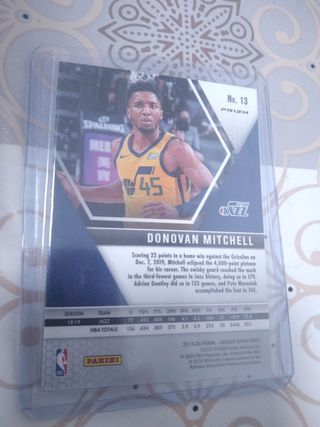 Donovan Mitchell mosaic red wave #13