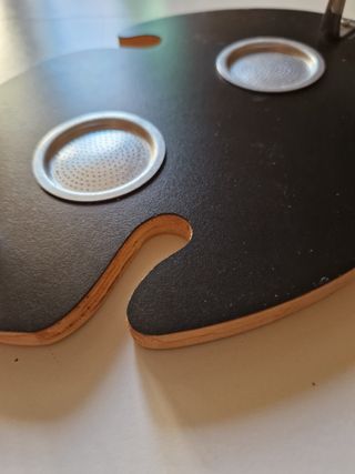 Vassoietto legno per 2 tazzine