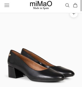 SIN ESTRENAR Zapatos negros tacón MIMAO