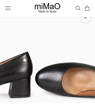 SIN ESTRENAR Zapatos negros tacón MIMAO