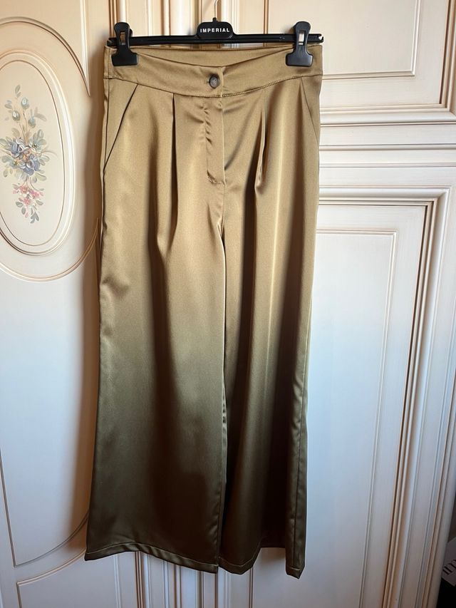 Pantaloni in raso