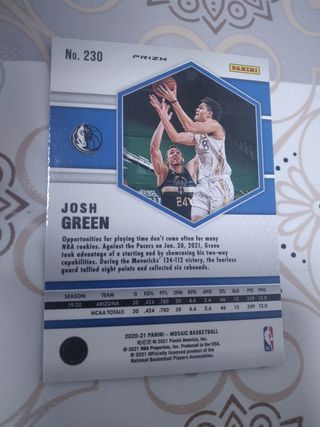 Josh Green mosaic red wave RC #230