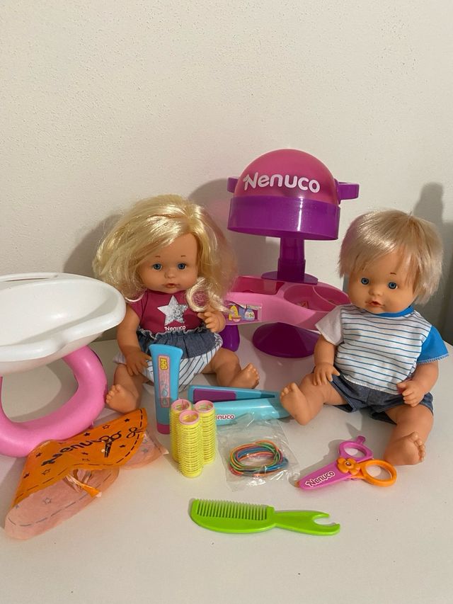 Hermanitos a la peluqueria de nenuco
