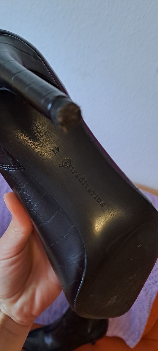 Botas tacón alto de Stradivarius