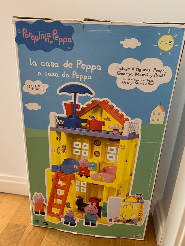 Casa Peppa Pig montar 84 pzs