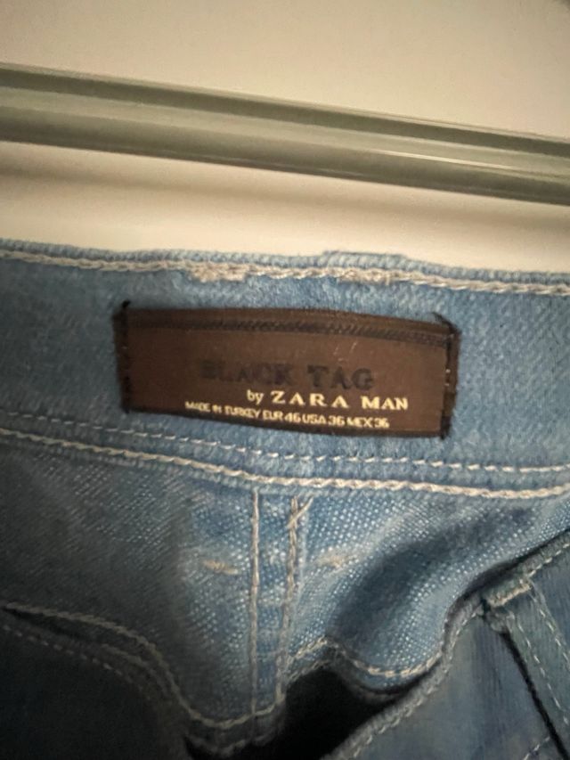 Vaqueros Pitillo Zara Azules