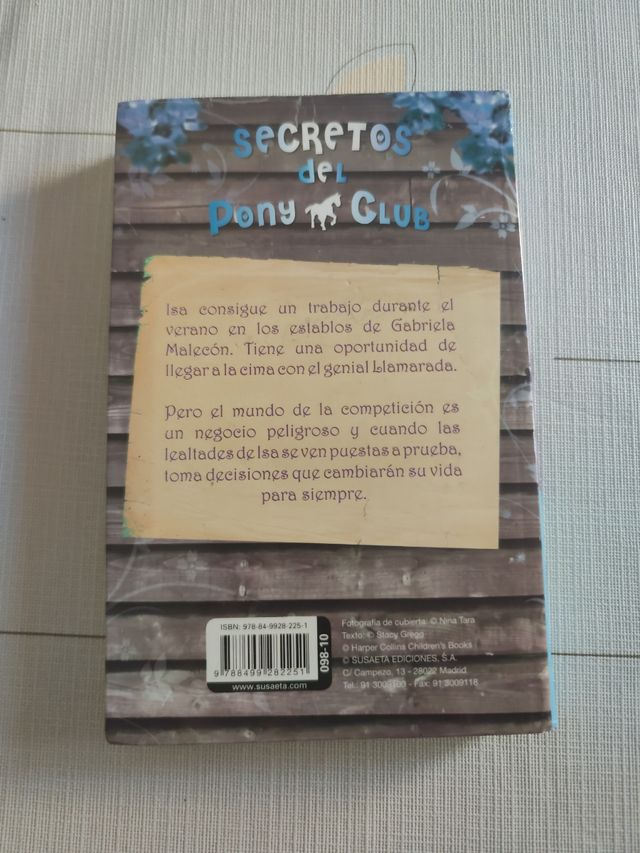 LLamarada y las jinetes rebeldes (Secretos Del Pony Club) (Spanish Edition)