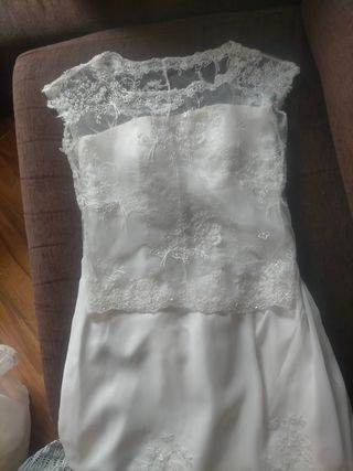 Precioso Vestido de Novia 