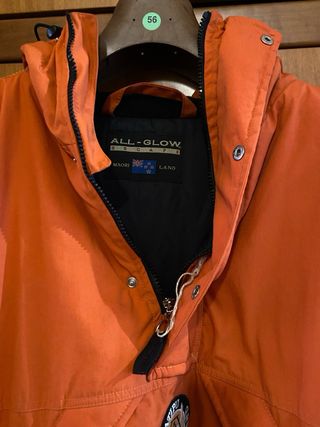Giaccone caldo arancio