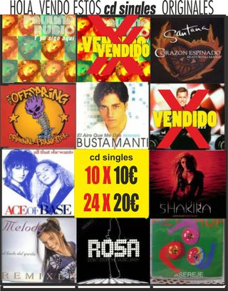 CDS SINGLES VARIOS