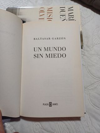 Un mundo sin miedo (Obras Diversas / Diverse Works) (Spanish Edition)