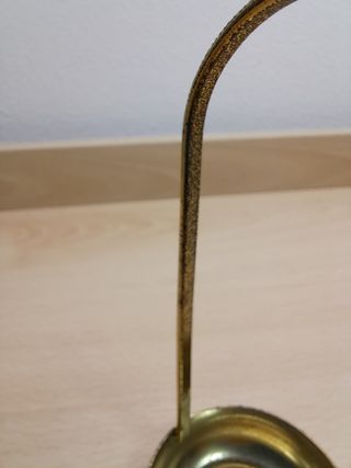 Saliera / porta spezie vintage color verde e oro