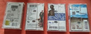 4 cassette audio Eros Ramazzotti 
