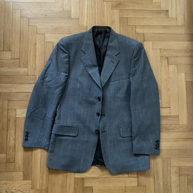 Giacca vintage lana molto particolare British uomo