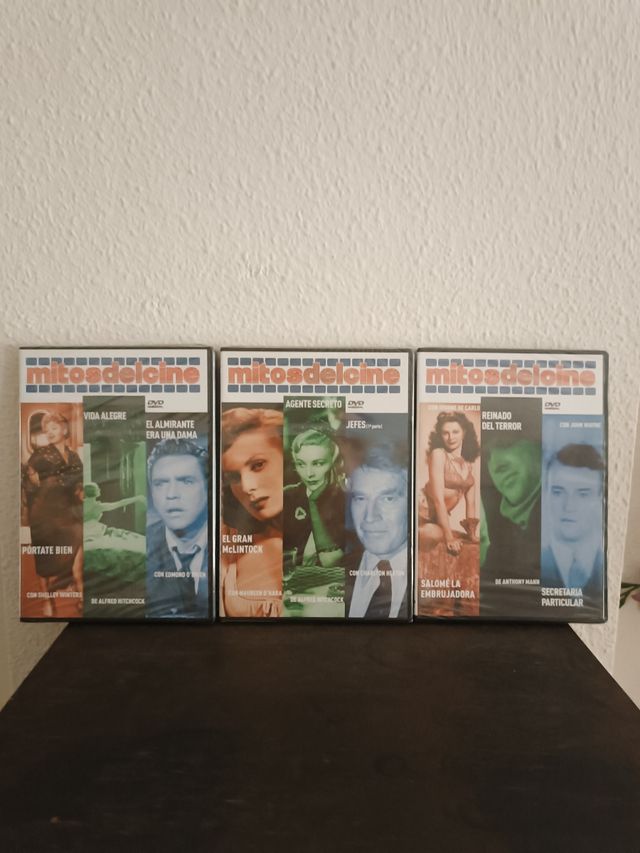 DVD lote 5 unidades a elegir titulos