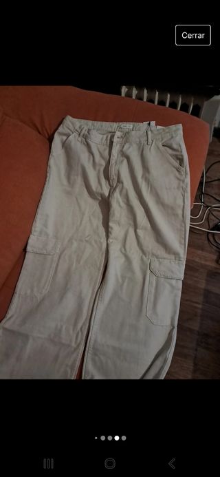 Pantalones cargo sin estrenar mango