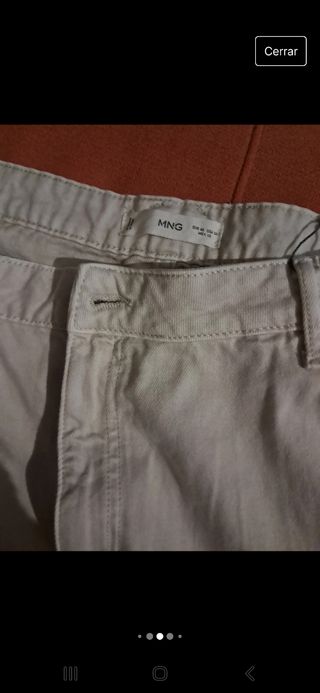 Pantalones cargo sin estrenar mango