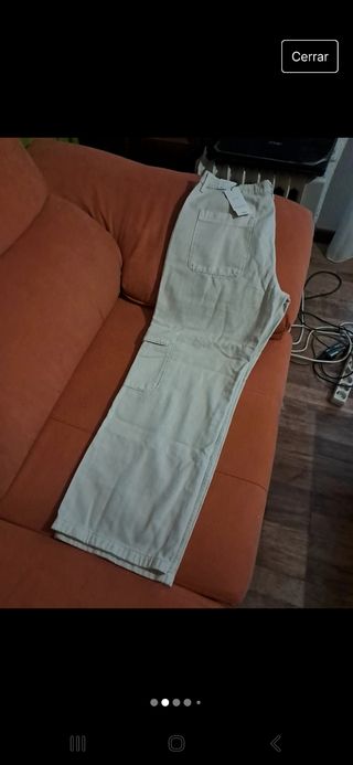 Pantalones cargo sin estrenar mango