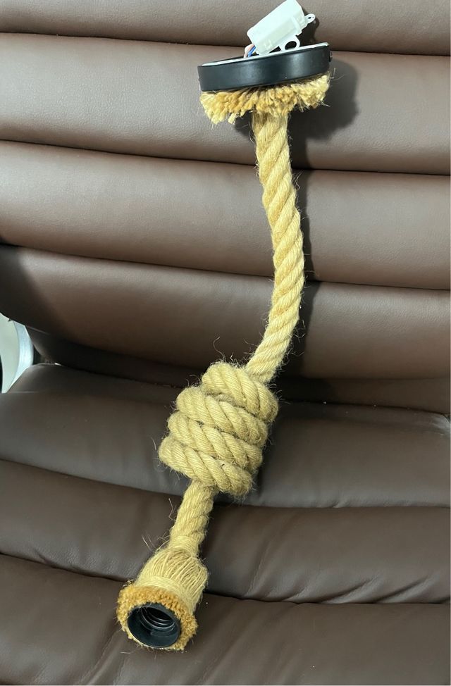 Lampara soga cuerda lery merlin 