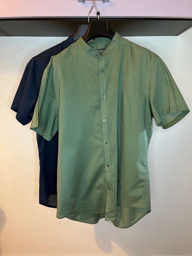 Coppia camicie mezza manica