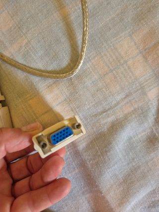 Cables DVI  tarjeta grafica 2 pantallas