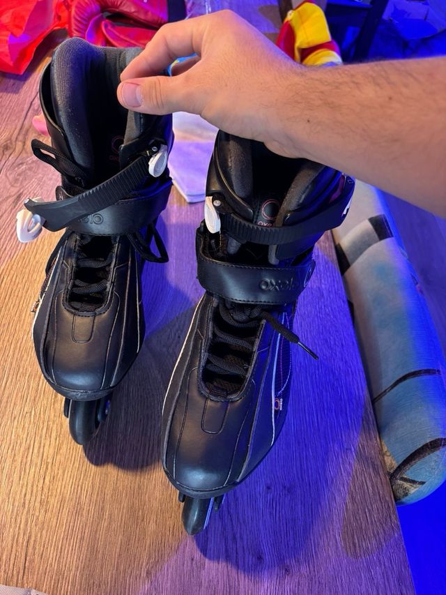 Patines y protecciones