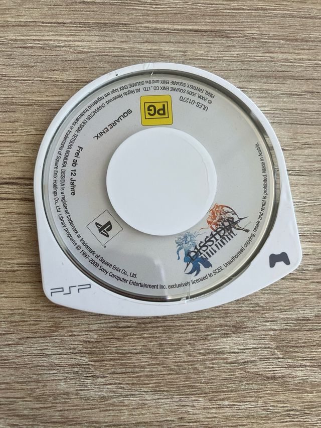 UMD Final Fantasy Dissidia per PSP