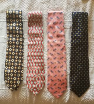 Corbatas super chulas de seda