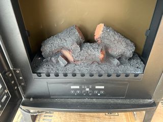 Estufa electica tipo fuego