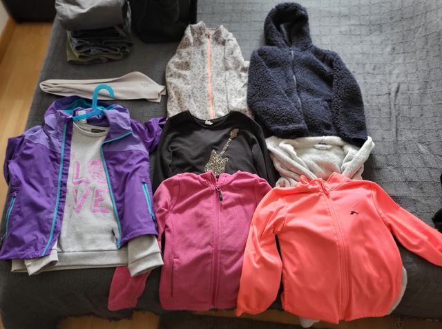 Lote 5- 7 años Sudaderas,jerseys,cortavi