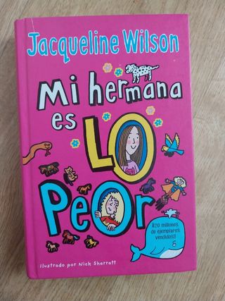 Libro Mi hermana es lo peor